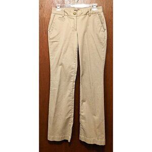 Lands End Stretch Chinos Khaki Sz 2